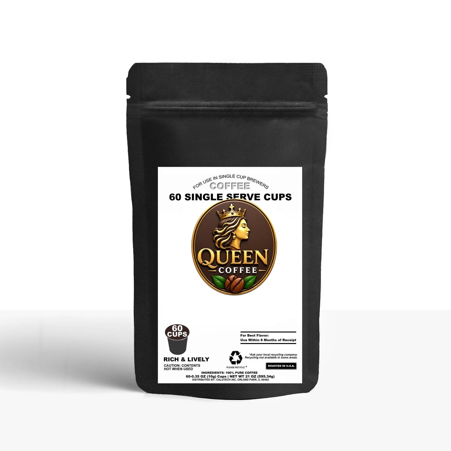 60 Pack Single Serve Coffee Capsules